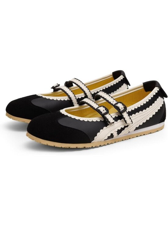 Shoes - Comfortable Ballet Sneakers for Women | Mary Jane Flats with Elastic Straps